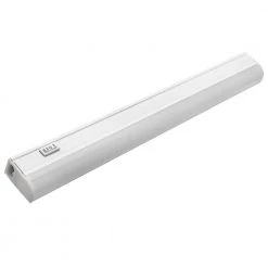 18 in. Linkable Plug-in LED Under Cabinet Light w/ Step Dimming Switch 8-Watt 500 Lumens Hardware Included by ETi
