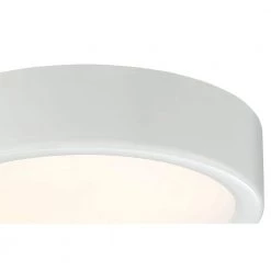 40-Watt Equivalent White Integrated LED Flush Mount by George Kovacs 5 40-Watt Equivalent White Integrated LED Flush Mount by George Kovacs -ETi Sales white george kovacs flush mount lights p840 044 l 4f 1000